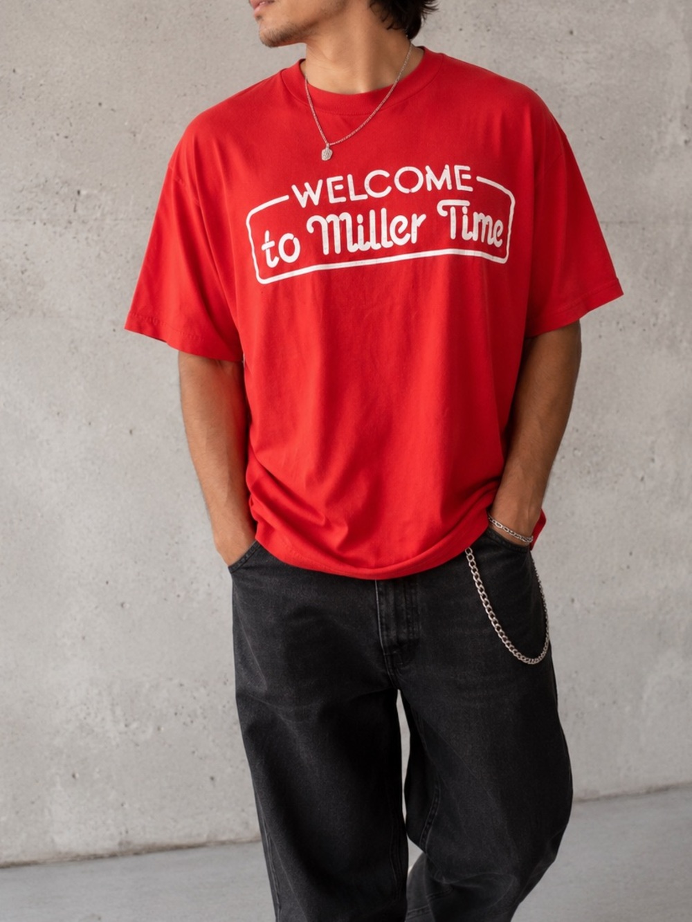 1980’s Jerzees single stitch Miller time shirt